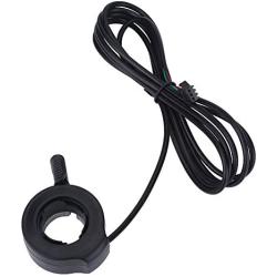 Thumb Throttle Speed Control, 3 Wires Speed Control Throttles for E-Bike Electric Scooters, Ebike Thumb Throttle, Universal for Left/Right Handle
