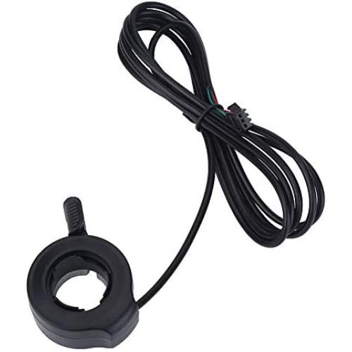 Thumb Throttle Speed Control, 3 Wires Speed Control Throttles for E-Bike Electric Scooters, Ebike Thumb Throttle, Universal for Left/Right Handle