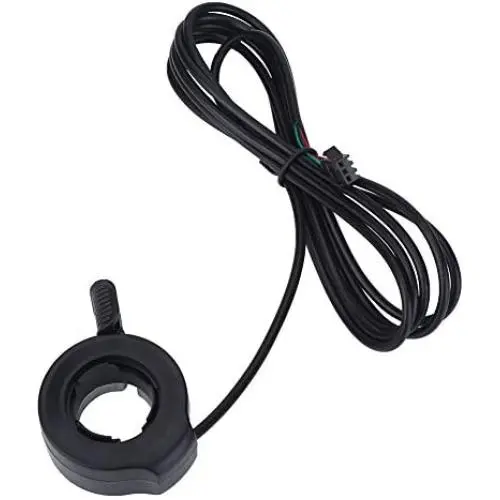Thumb Throttle Speed Control, 3 Wires Speed Control Throttles for E-Bike Electric Scooters, Ebike Thumb Throttle, Universal for Left/Right Handle