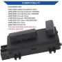 Obaee Power Seat Switch Recliner Adjust Control Driver Left 8 Way Compatible with Chevy Chevrolet Silverado/Avalanche/Suburban/Tahoe 1999-2007 GMC Sierra/Yukon Cadillac Escalade Replaces OEM 12450166