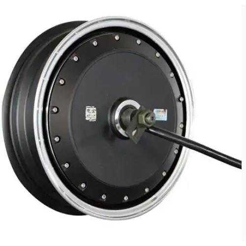 Moteur de moyeu électrique sans balais 5KW à 72V haute puissance générique pour moto/scooter – 50-65 mph Moteur de moyeu électrique sans balais 5KW à 72V haute puissance générique pour moto/scooter – 50-65 mph