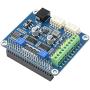 HRB8825 Stepper Motor HAT Support Raspberry Pi Series Board/Jetson Nano, Drives Two Stepper Motors, 6 Available Microstepping Modes