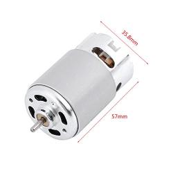DC 12V Electric Motor RS-550 High Torque Electric Micro Motor for Electric Hand Drill and Electric Screwdriver, 5800 RPM