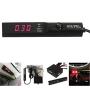 MASO 12V Red Vehicle Car Flameout Delay Turbo Timer,LED Display, Auto Device Black Pen Control