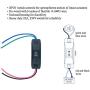 WindyNation (2pcs) 12 Volt, 225 lbs Linear Actuators + Up Down DPDT Switch + Mounting Brackets + Connectors (Momentary or Maintained Up Down Switch) (2