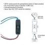 WindyNation (2pcs) 12 Volt, 225 lbs Linear Actuators + Up Down DPDT Switch + Mounting Brackets + Connectors (Momentary or Maintained Up Down Switch) (2