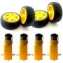 Smart Robot Car Starter Chassis Kits compatible with DIY Pi/Uno R3 Project