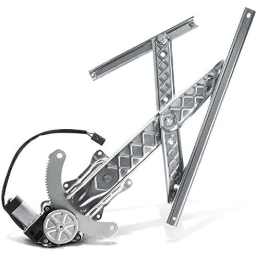 A-Premium Power Window Regulator with Motor Compatible with Ford Expedition 1997-2002 F-150 2001 Lincoln Navigator 1998-2002 Front Passenger Side