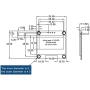 Alinan 2pcs OLED Display Module I2C 4pin 128X64 1.3 Inch Display Module SSD1106 Blue for R3 STM