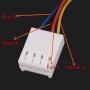 DC 12V Drive Stepper Motor Linear Screw Slider Stepper Motor for DIY Engraving Machine, 18 Degree Lead Screw Worm Drive Stepper Motor