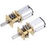 MECCANIXITY DC3V 5RPM DC6V 10RPM Micro Gear Box Speed Reduction Motor Electric Geared Motors with 2 Terminals