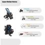 Universal Motorcycle Phone Holder-Bicycle Phone Holder 360-Degree Adjustable Universal Bicycle Accessories, Phone Holder for Any Smartphones GPS Other Devices Between 3.5 and 7.0 inches,ATV