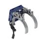 DKKY Aluminum Motor Cooling Fan 40-43mm Adjustable Dual Motor Mounts for ARRMA Axial TRAXXAS 1/10 RC Car 4274 4068 4268 Motor (Titanium Blue)