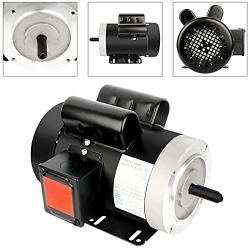 2HP Electric Motor 3450 RPM General Purpose Single Phase Motor 56C Frame 115V/230V 5/8