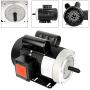 2HP Electric Motor 3450 RPM General Purpose Single Phase Motor 56C Frame 115V/230V 5/8