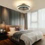 Ceiling Fan with Light, Semi Flush Mount Modern Indoor 20