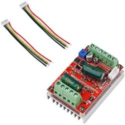 WSDMAVIS 1 Pcs DC Brushless Motor Controller BLDC Motor Controller 3 Phase PWM Hall Motor Speed Controller 6-60V 400W
