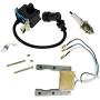 JLD CDI Ignition Coil Motorized Bicycle Magneto Coil Spark Plug for 2 Stroke 48cc 49cc 66cc 80cc Engine Bike Motors