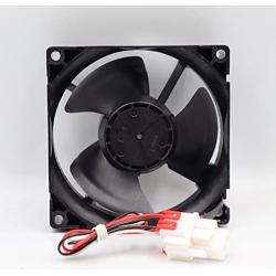 DA81-06013A, DA31-00287A, U92C12MS1B3-52 Refrigerator Evaporator Fan Motor (OEM) for Samsung RF28HFEDBSG/AA-00, RF263BEAESR/AA-04, RF263TEAESG/AA-00, etc - 2 Year warranty
