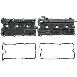 MOSTPLUS Engine Valve Cover Set Compatible with 02-07 I35 Altima Maxima Murano 3.5L 264-985 264-984 (Set of 2)