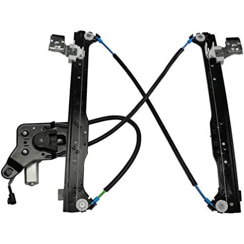 LAFORMO 741-578 Rear Driver Side Power Window Regulator with Motor Assembly Compatible with Silverado/Tahoe/Suburban/Avalanche 1500 2500 3500 00-06 Cadillac Escalade 02-06 GMC Yukon XL/Sierra