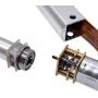 Electric Linear Actuator 30mm 50mm Stroke DC 12V Linear Actuator Motor 30N/60N/90N Linear Motor Controller (12V-30mm-60N)