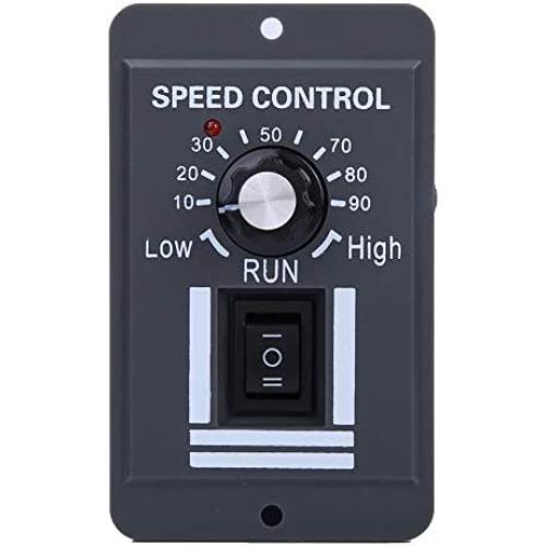 Heayzoki DC Motor Speed Controller,DC 12-60V 40A PWM Brush Motor Speed Controller CW CCW Reversible Switch,Adopt PWM Speed Control
