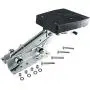 HYDDNice Outboard Motor Bracket Mount Boat Auxiliary Heavy Duty Aluminium Marine Motor Bracket Max Load 7.5HP-20HP