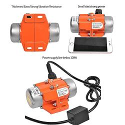 Concrete Vibrator Vibration Motor 30W-120W Single Phase 30W AC 110V 3600rpm Electric Vibrating Motors Silo Motor Hopper