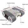 Intelligent RC Robotic Platform with 4PCS TT DC Motor, Robotic Caterpillar Moving Tank Chassis with Track & Metal Plate for Arduion Code Programming ROS Project Learning Education Tool Science Kit