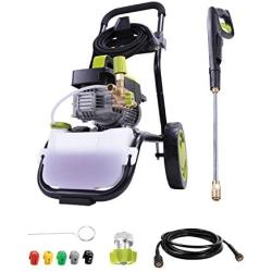 Sun Joe SPX9005-PRO Commercial Series 1300 PSI 2 GPM Max 2.15 HP Brushless Induction Motor Pressure Washer, w/Wall Mount and Roll Cage