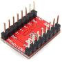 Easy to Repair Printer Accessories A4988 Compatible Stepper Stepstick for Motor Diver Module with Heat Sink Fit Fit for 3D Printer Controller Ramps 1.4(Pack of 5Pcs) Durable