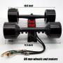 Dual Motor Set for Electric Skateboard 90mm Powered 10S 36V DIY Brushless Hub Motor Kit for Longboard Upgraded 77kv 400W 30 mph top Speed Skateboarding Equipment