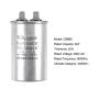 uxcell Run Capacitor Round CBB65 8uF 8mfd 450V AC 40/85/21 Aluminum Case with Terminal for Air Conditioner Compressor Motor Heat Pump Condenser