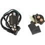 Trkimal Solenoid Relay Ignition Coil 5 Pin CDI Box Regulator Rectifier Spark Plug for 50cc 70cc 90cc 110cc 125cc ATV 3050B Pit Dirt Bike Go Kart Compatible with Kazuma Falcon Taotao Coolster Parts