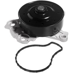KEYOOG Engine Water Pump Kit AW6351 w/Gasket (For 1.8L L4 1798cc 110Cid) Fit For 2009-2010 Pontiac Vibe [2008-2014 Scion xD ] 09-19 Toyota Corolla /09-14 Matrix (OE# 1610039466 1610009560)