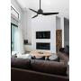 Fanimation MAD8514BLW TriAire Custom Motor-BLW Fan-Multi, Black