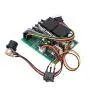 DC Motor Speed Controller, 15KHZ DC Motor Speed Control Switch CW CCW High Power 60A PLC Adaptable with Barrier Terminal Block for Power Supply