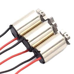 （ Pack of 10) 6mmx12mm DC Vibration Motor 3V 13000RPM Powerful Small Motor Micro DIY Vibration Motor