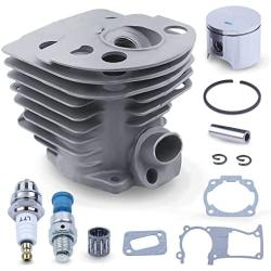 44MM Cylinder Piston Gasket Compression Release Valve Kit For HUSQVARNA 350 346 351 353 Chainsaw Engine Motor Parts