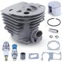 44MM Cylinder Piston Gasket Compression Release Valve Kit For HUSQVARNA 350 346 351 353 Chainsaw Engine Motor Parts