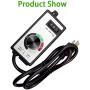 ALL-CARB Router Fan Electric Motor Rheostat Variable Speed Controller AC 1500W / 120V / 15A