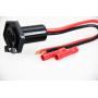 Pactrade Marine Boat Trolling Motor Plug & Socket Set 2-Wire 8 Gauage 12V