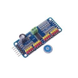 SMAKN 16 Channel PWM/Servo Driver IIC interface-PCA9685 for arduino or Raspberry pi shield module servo shield