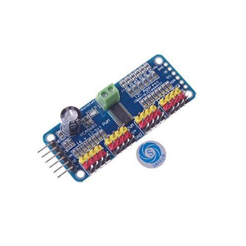 SMAKN 16 Channel PWM/Servo Driver IIC interface-PCA9685 for arduino or Raspberry pi shield module servo shield