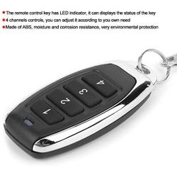 ATA PTX‑5v1 Remote Key,ATA PTX‑5v1 Remote Key 4 Button Smart Control Garage Gate Door Opener for GDO 6v3