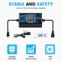 ECO LLC Linear Actuator Controller DC8-30V Wireless Remote Motor Control Switch Kit 5A