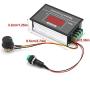 WINGONEER DC 6-60V 30A PWM DC Motor Speed Controller Adjustable Stepless Governor Regulator with Start Stop Switch