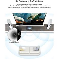 VIVIDSTORM- Projector Screen S 84 Inch Portable Folding Stand Floor Rising Movie Screen Sound Transparent Perforated White Screen Compatible with Ordinary Projector,VWSDSTPW84H
