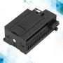 Omabeta PLC Controller, Industrial Control Board Rail Installation Relay Output Interference Prevention ABS DC 24V for Packaging